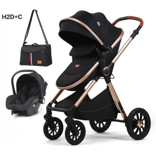 Pack Poussette deluxe réversible 3en1 – Kidilo