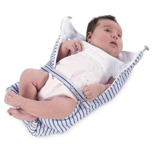 Porte-bébé physiologique Grey stripes – Myamaki Original – Chicco - Image 4
