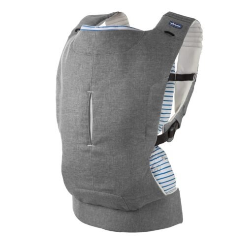 Porte-bébé physiologique Grey stripes – Myamaki Original – Chicco