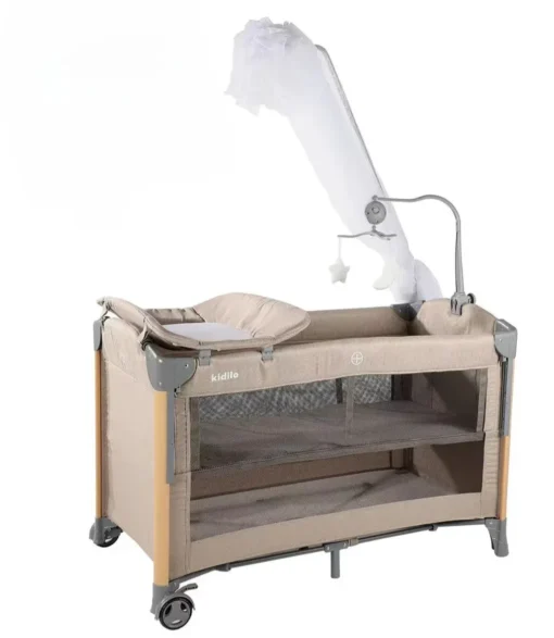 Lit Parc Cododo 3en1 Deluxe Aluminium – Kidilo